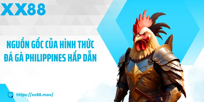 Nguồn gốc của hình thức đá gà Philippines hấp dẫn