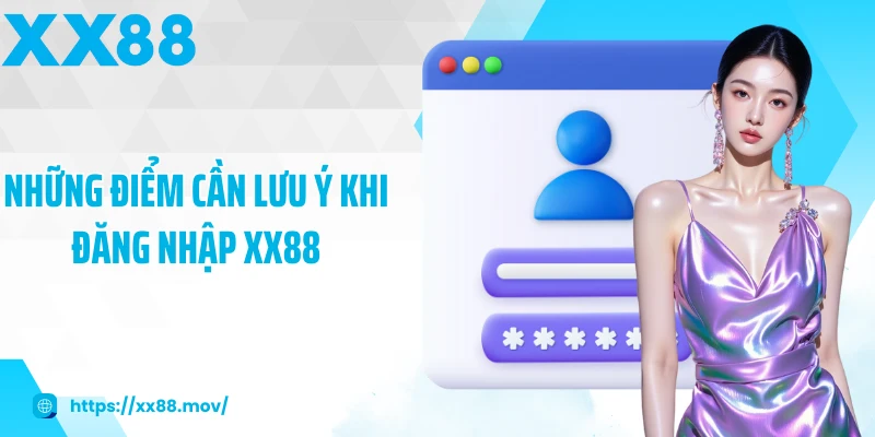Những điểm cần lưu ý khi đăng nhập XX88
